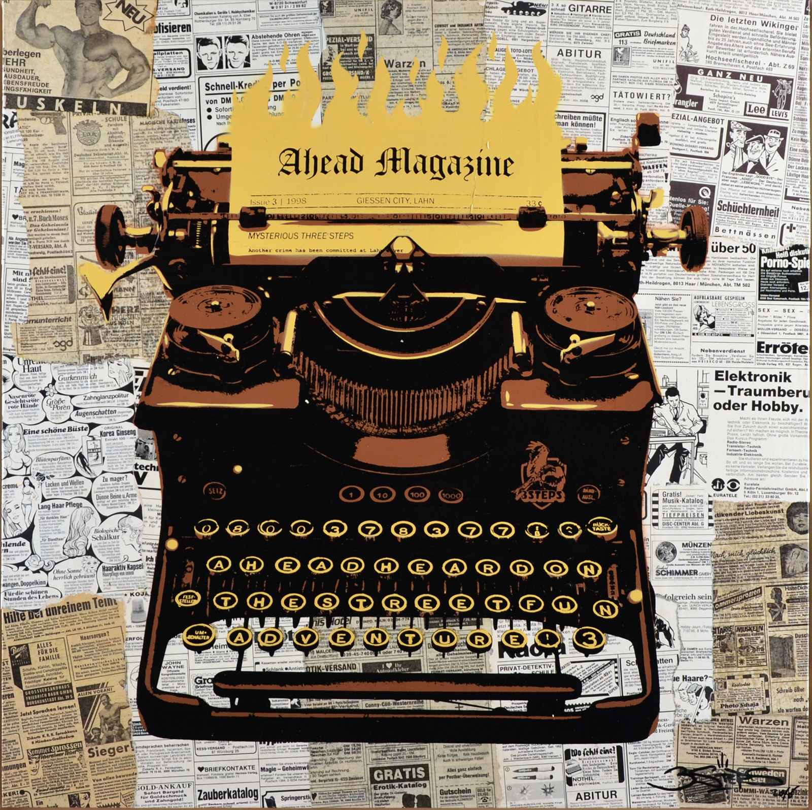 3Steps | Heard on the Street | a 3Steps street art exhibition | 2CforArt | Salzburg